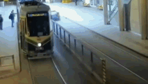 国外车技太差的警车事故